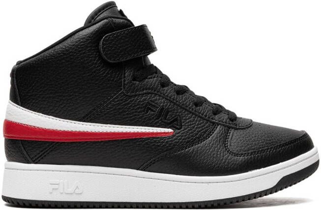 Fila "A-High Black Red White sneakers" Zwart