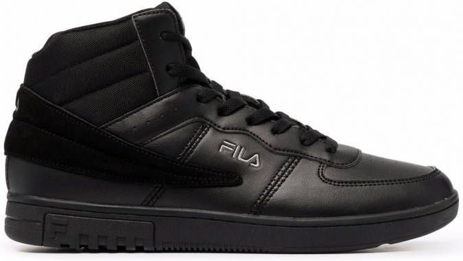 Fila Enkellaarzen met veters Zwart