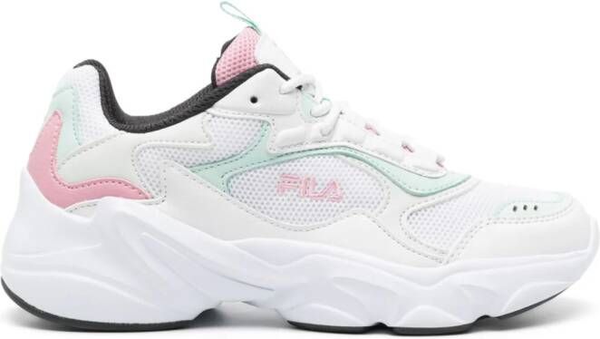 Fila Collene chunky sneakers met vlakken Wit