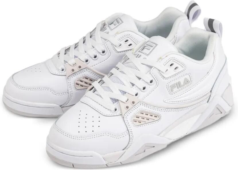 Fila Casim leren low-top sneakers met vlakken Wit