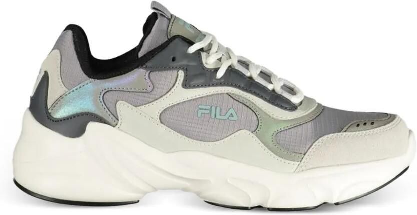Fila COLLENE CB panelled iridescent sneakers Grijs