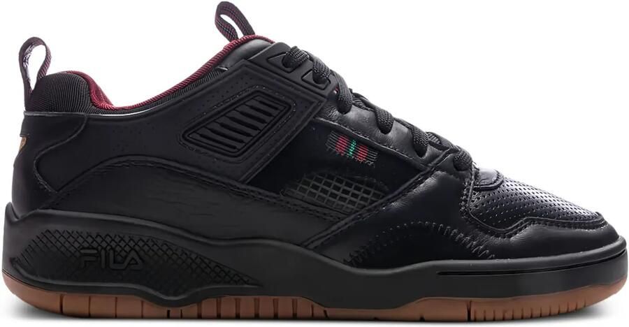 Fila Corda Lux sneakers met geperforeerd vlak Zwart