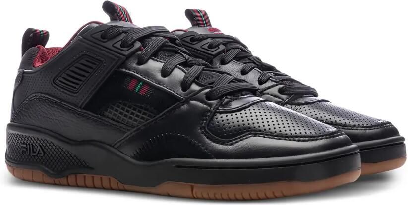 Fila Corda Lux sneakers met geperforeerd vlak Zwart - Foto 5