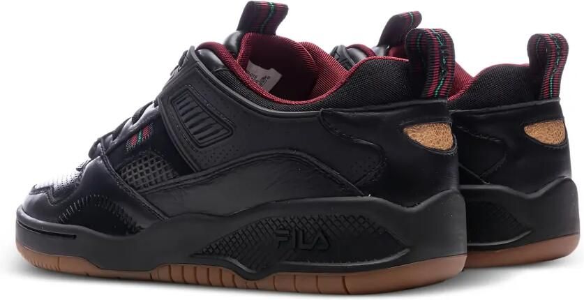 Fila Corda Lux sneakers met geperforeerd vlak Zwart - Foto 4
