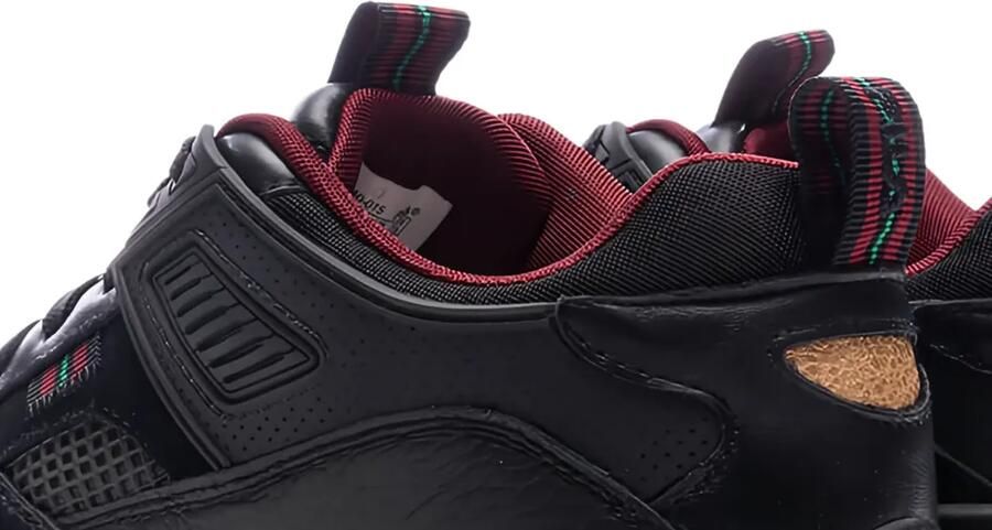 Fila Corda Lux sneakers met geperforeerd vlak Zwart - Foto 2