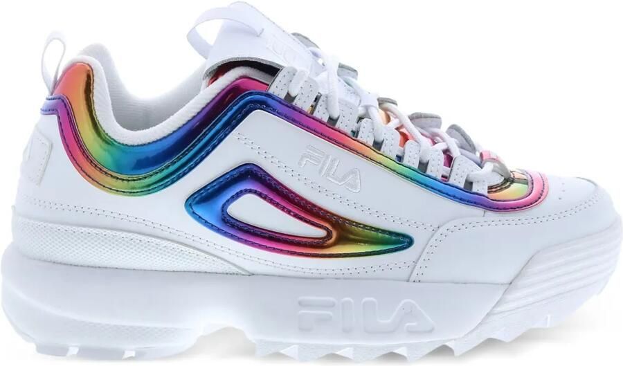 Fila Disruptor 2 Rainbow Chrome sneakers Wit
