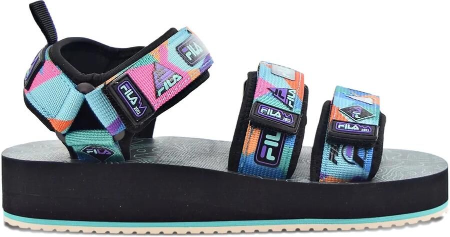 Fila Drifter DNS '90s Hiking sandalen met plateauzool en bandje Blauw