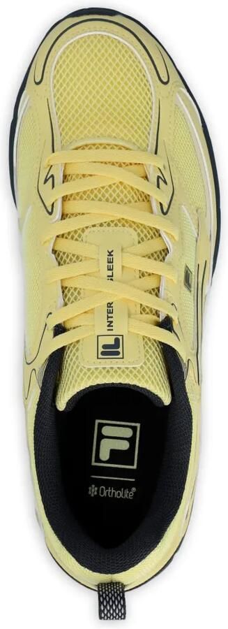Fila Interun Sleek mesh sneakers Geel - Foto 5