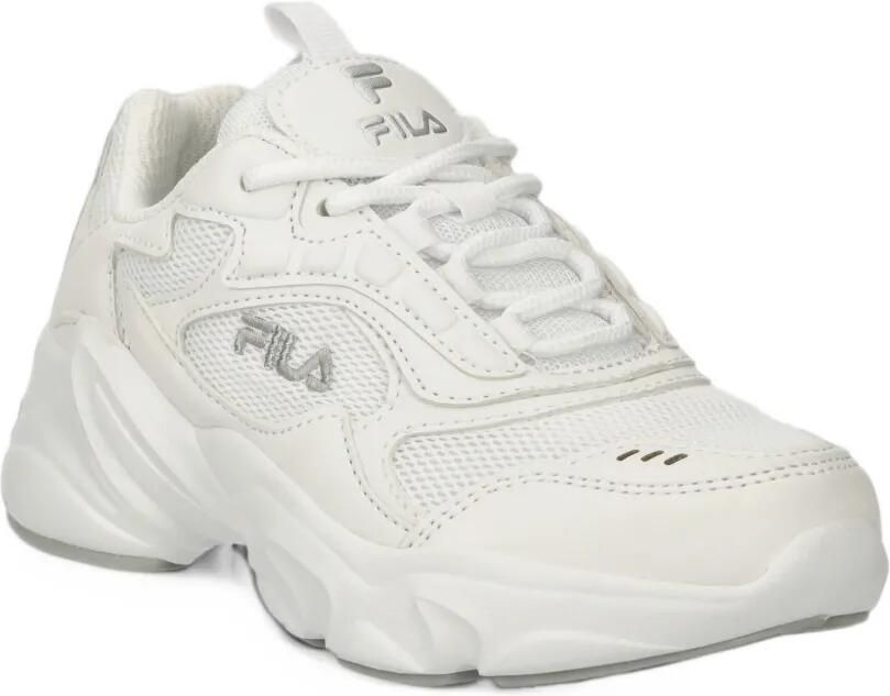 Fila Kids Collene sneakers met vlakken en dikke zool Wit