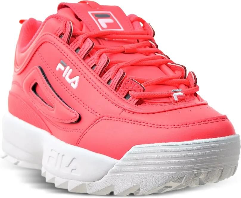 Fila Kids Disruptor II Logo Reveal "Pink White" sneakers Roze