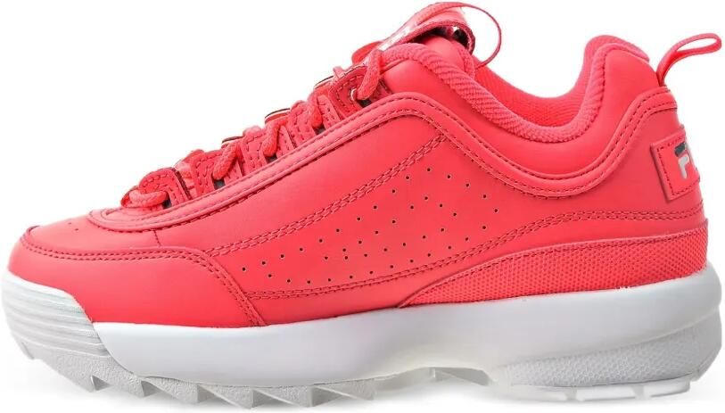 Fila Kids Disruptor II Logo Reveal "Pink White" sneakers Roze - Foto 2