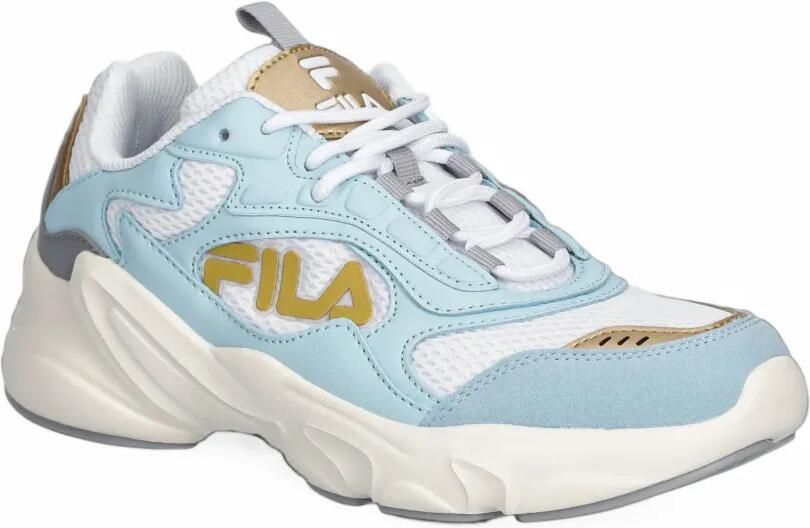 Fila Kids logo sneakers Wit