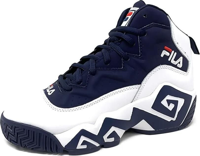 Fila Kids MB "White Navy Red" sneakers Wit - Foto 5