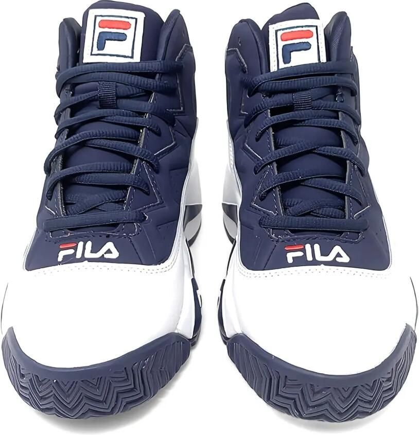 Fila Kids MB "White Navy Red" sneakers Wit - Foto 2