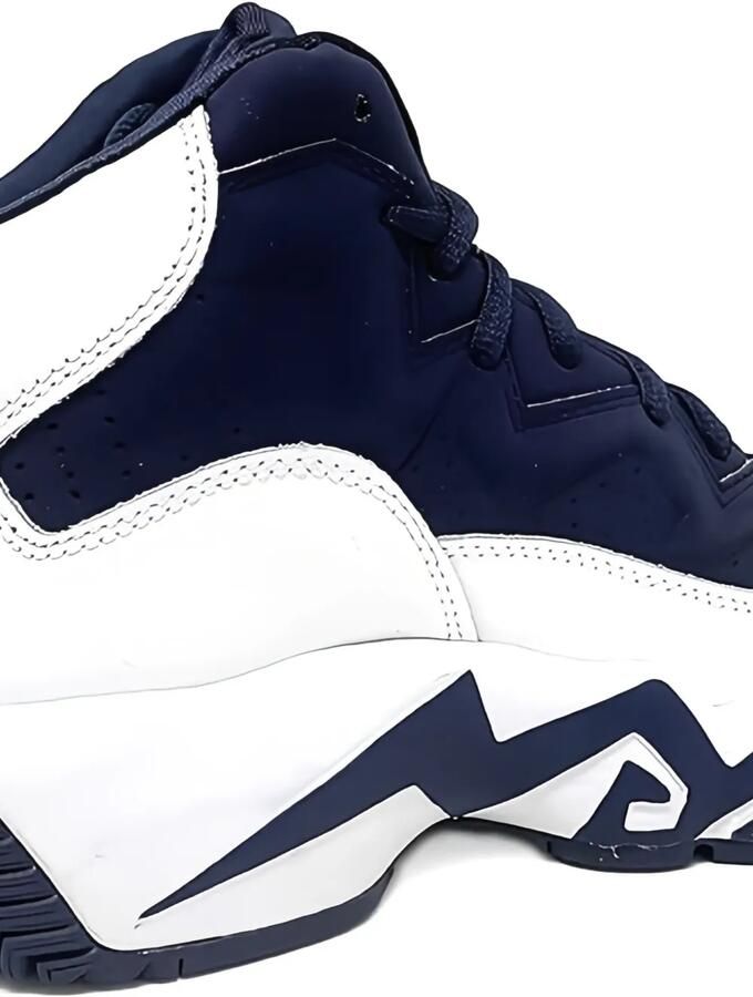 Fila Kids MB "White Navy Red" sneakers Wit - Foto 4