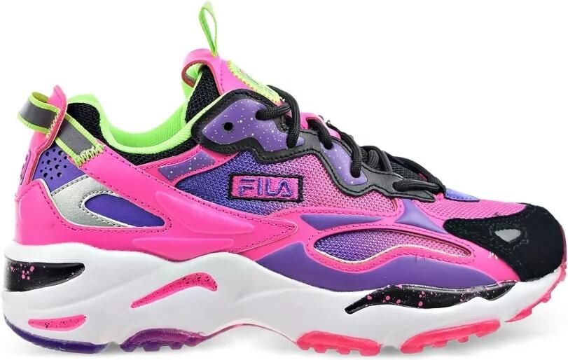 Fila Kids Ray Tracer Apex "Pink Glow White Purple" sneakers Roze - Foto 3