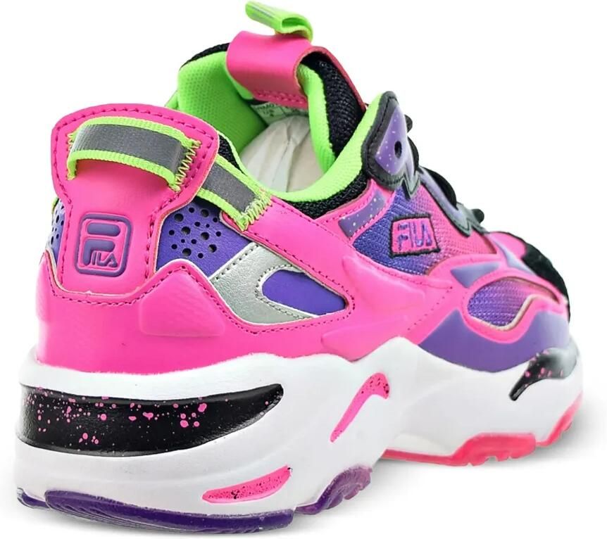 Fila Kids Ray Tracer Apex "Pink Glow White Purple" sneakers Roze - Foto 2