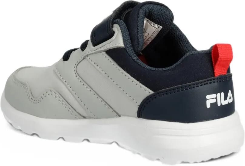 Fila Kids Sneakers met klittenband vlakken en logo Grijs - Foto 2