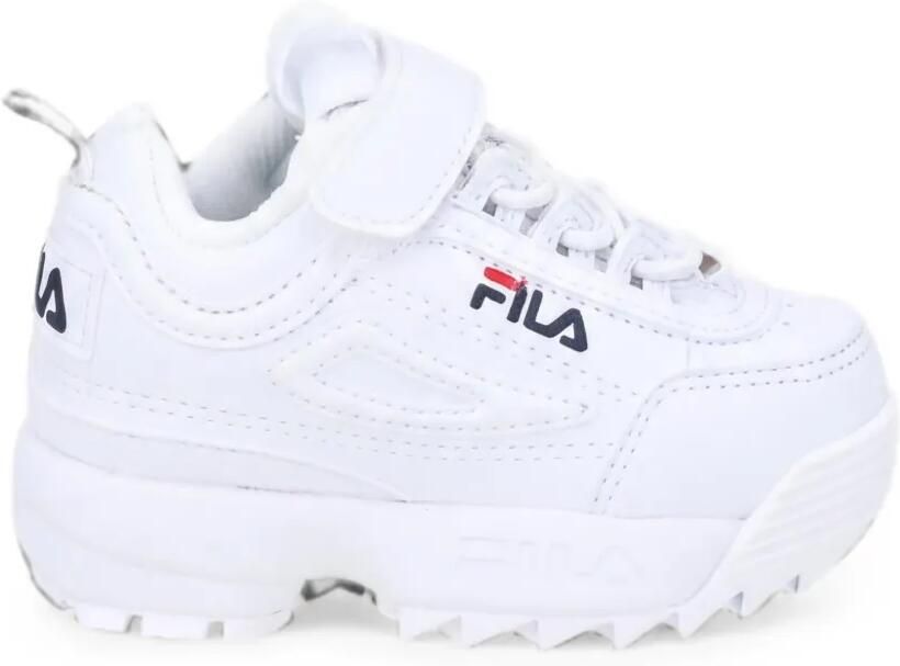 Fila Kids Sneakers met logodetail Wit