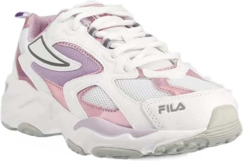 Fila Kids Sneakers met vlakken Wit