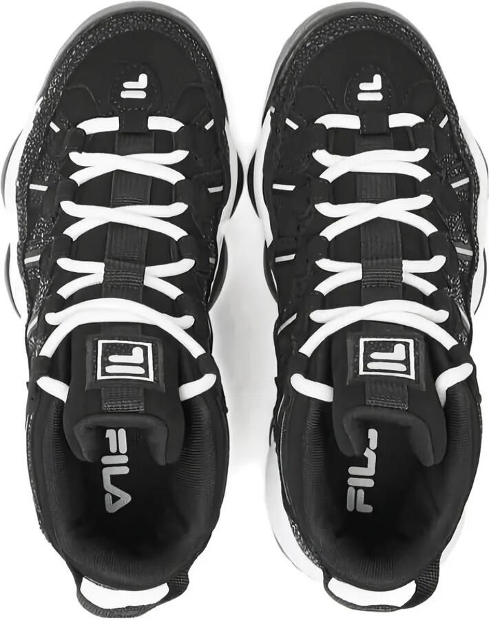 Fila Kids Stackhouse Spaghetti "Black White Black" sneakers Zwart