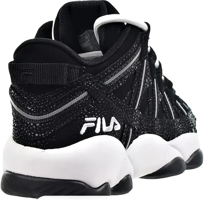 Fila Kids Stackhouse Spaghetti "Black White Black" sneakers Zwart - Foto 2