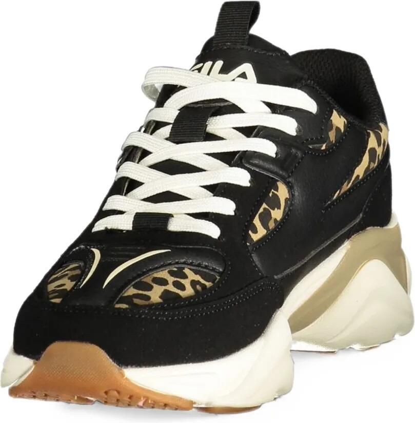 Fila leopard-print chunky sneakers Zwart - Foto 2