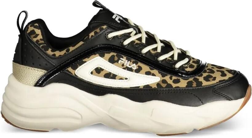 Fila leopard-print chunky sneakers Zwart - Foto 3