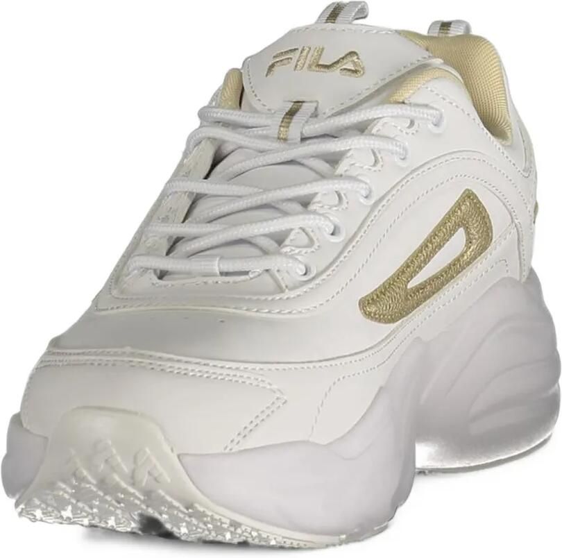 Fila logo-embroidered chunky sneakers Wit - Foto 2