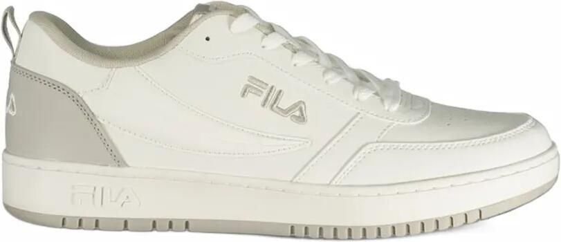 Fila logo-embroidered panelled sneakers Wit