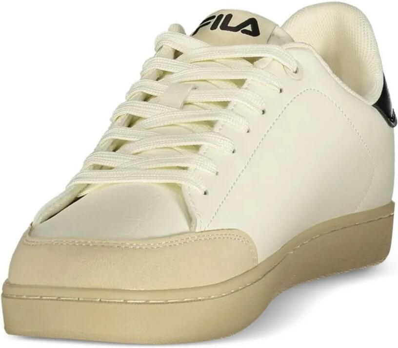 Fila logo-patch low-top Courtbay sneakers Beige - Foto 2