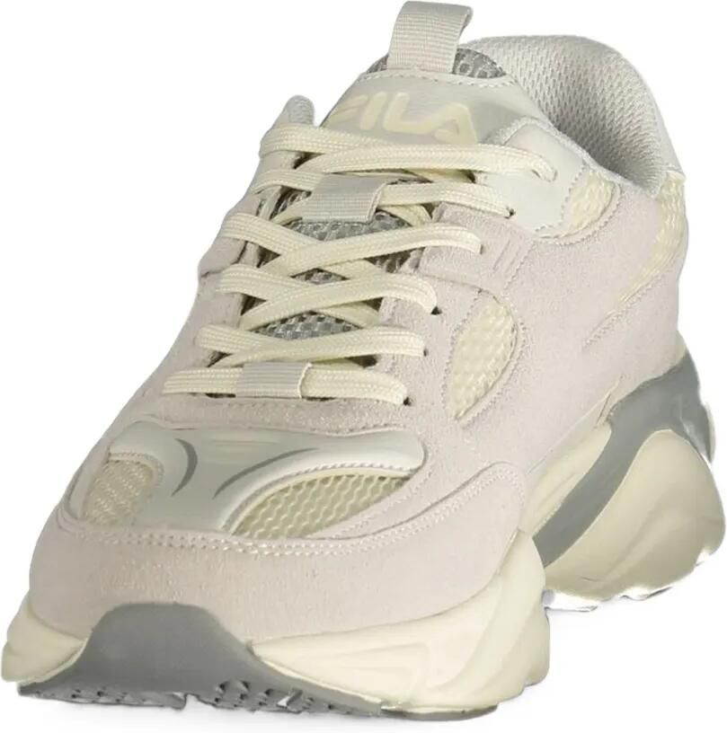 Fila logo-print mesh-panel sneakers Beige - Foto 2