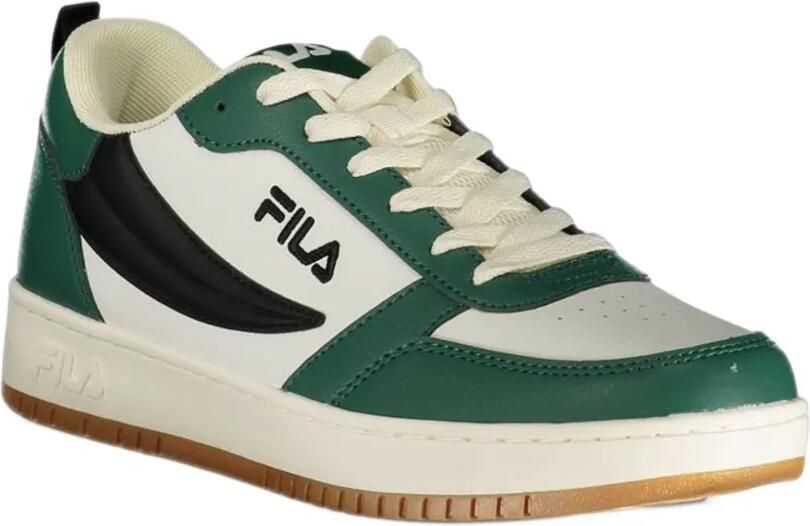 Fila logo-print panelled sneakers Wit - Foto 3