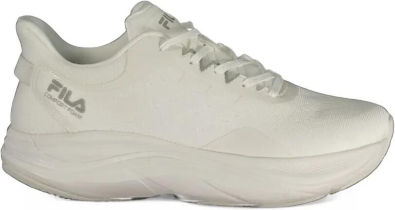 Fila logo-print panelled sneakers Wit