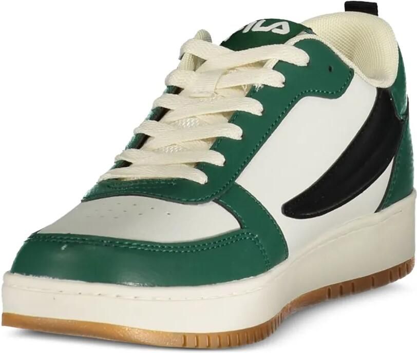 Fila logo-print panelled sneakers Wit - Foto 2