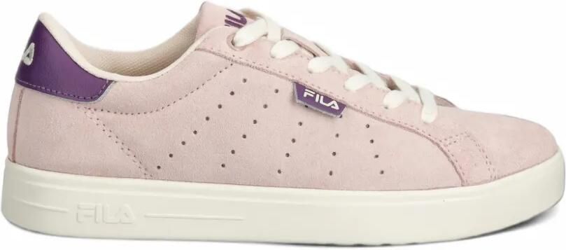 Fila Lusso perforated-detail sneakers Roze