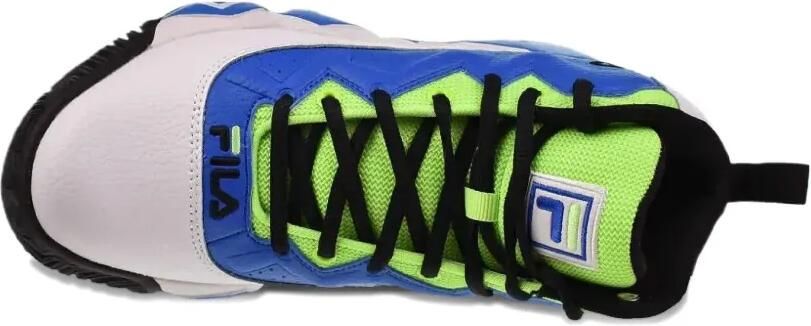 Fila MB "White Electric Blue Green Gecko" sneakers Wit - Foto 5