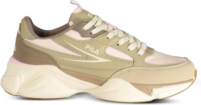 Fila panelled chunky-sole sneakers Beige - Foto 3
