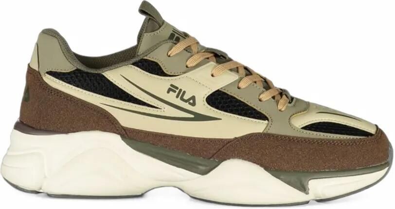 Fila panelled sneakers Groen