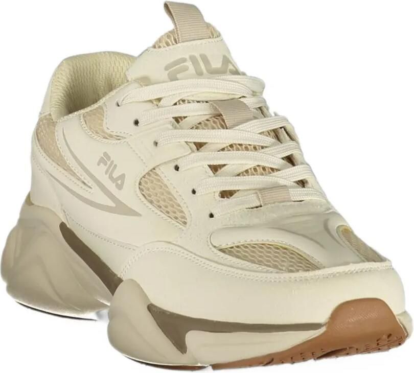 Fila Recade logo-print mesh-panel sneakers Wit - Foto 3