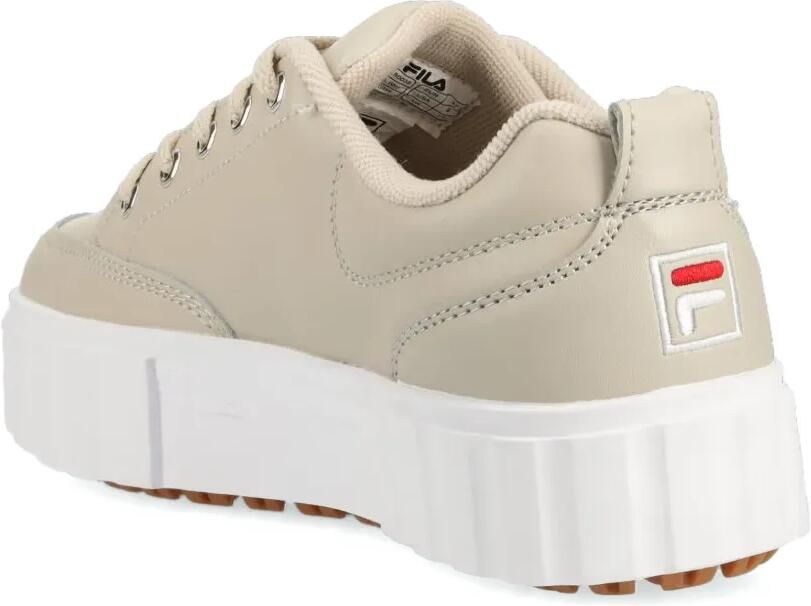 Fila Sandblast logo-embroidered platform sneakers Beige - Foto 2