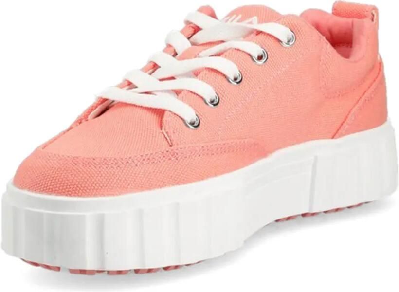Fila Sandblast sneakers met plateauzool en logo Roze - Foto 2