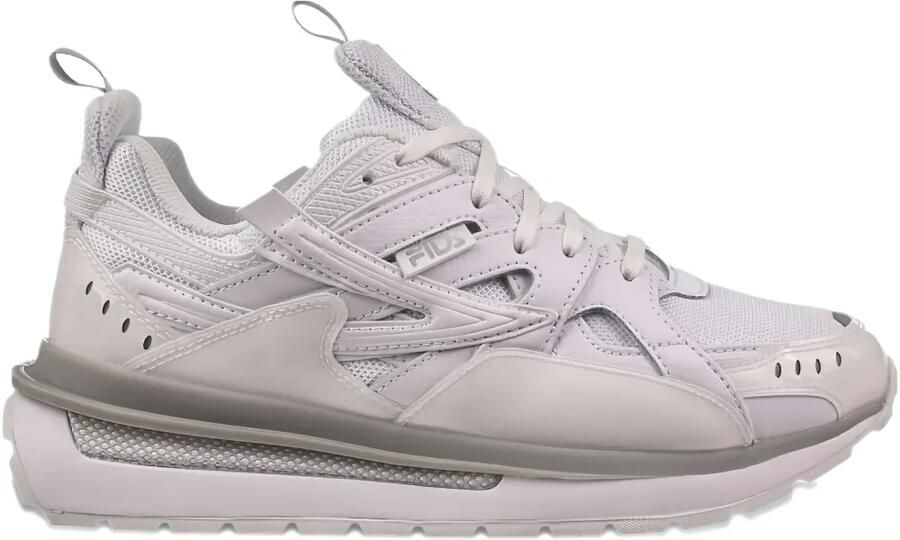 Fila Sandenal Patched "White Glacier Grey" sneakers Wit