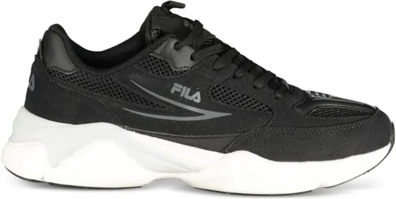 Fila Sneakers met mesh vlak Zwart