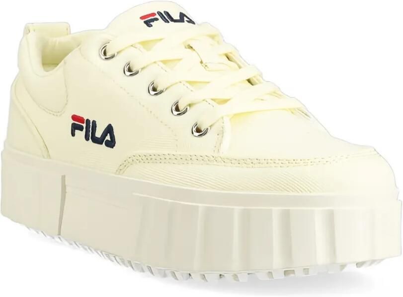 Fila Sneakers met plateauzool en logo Beige - Foto 3