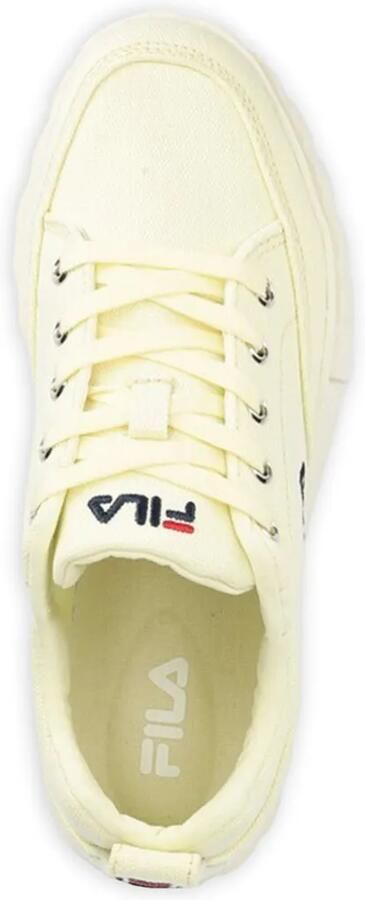 Fila Sneakers met plateauzool en logo Beige - Foto 4