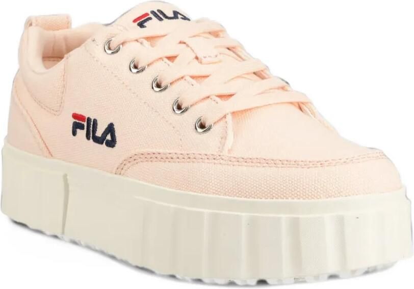 Fila Sneakers met plateauzool en logo Roze - Foto 3