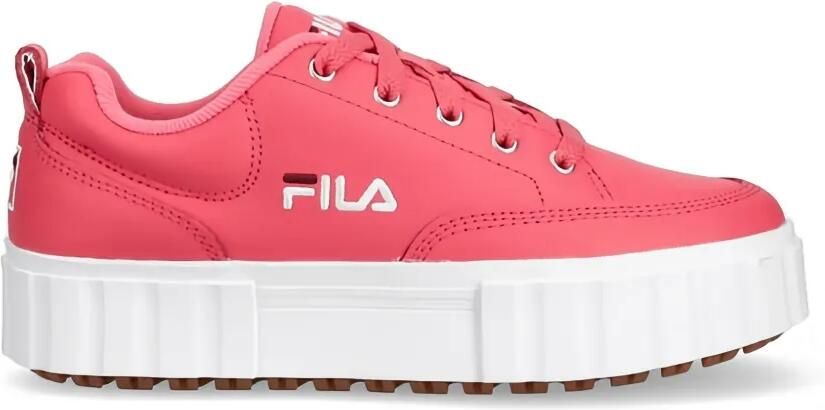 Fila Sneakers met plateauzool en logodetail Roze