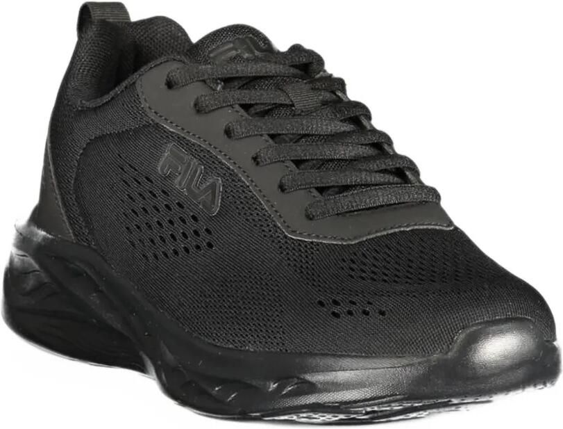 Fila Spectris logo-patch mesh-panel sneakers Zwart - Foto 3