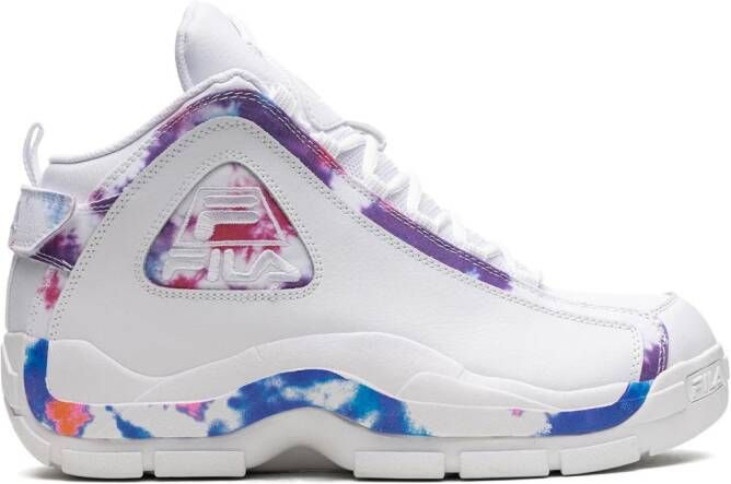 Fila Grant Hill 2 sneakers met tie dye Wit